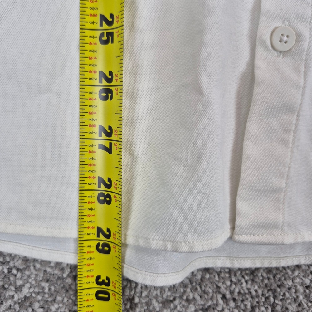 Lululemon Commission Shirt Mens XL White Button Long Sleeve Button Up Pocket - Picture 5 of 7